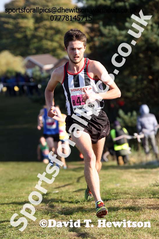 Junior men, 2016 National Cross Country Relays, Berry Hill Park, Mansfield. Photo: David T. Hewitson/Sports for All Pics